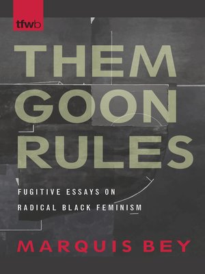 cover image of Them Goon Rules